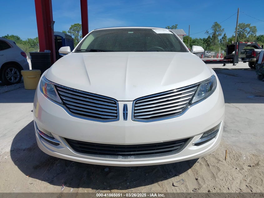 2014 LINCOLN MKZ HYBRID VIN: 3LN6L2LU1ER835376