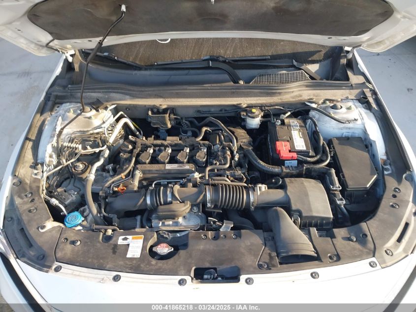 2018 Honda Accord Lx VIN: 1HGCV1F1XJA233465 Lot: 41865218