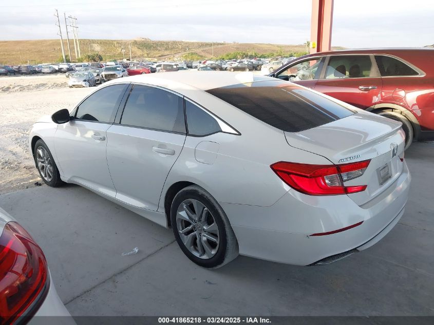 2018 Honda Accord Lx VIN: 1HGCV1F1XJA233465 Lot: 41865218