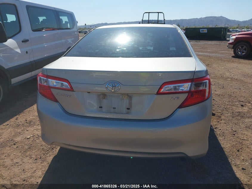 2014 TOYOTA CAMRY VIN: 4T4BF1FK0ER399192