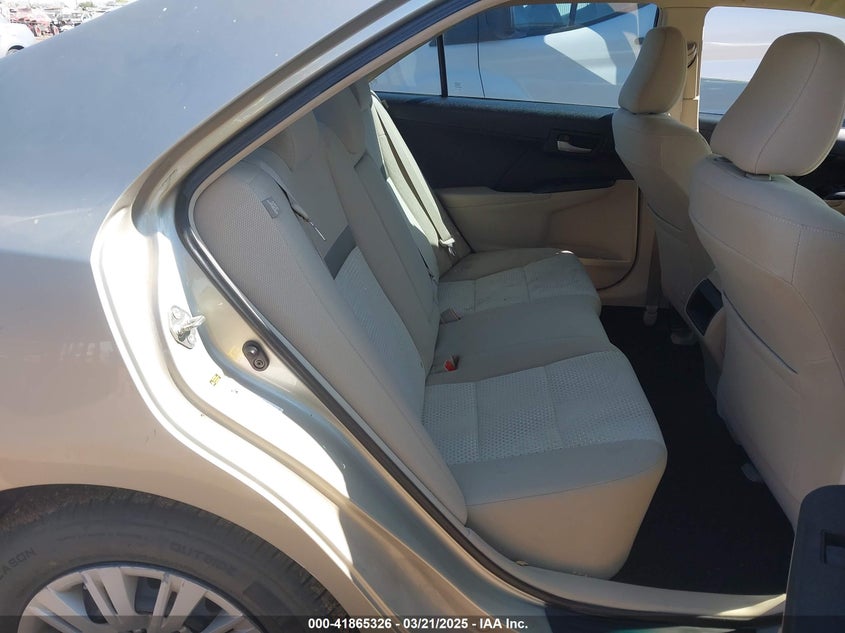 2014 TOYOTA CAMRY VIN: 4T4BF1FK0ER399192