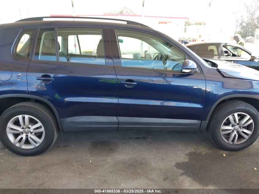 2015 VOLKSWAGEN TIGUAN VIN: WVGAV7AX0FW611609