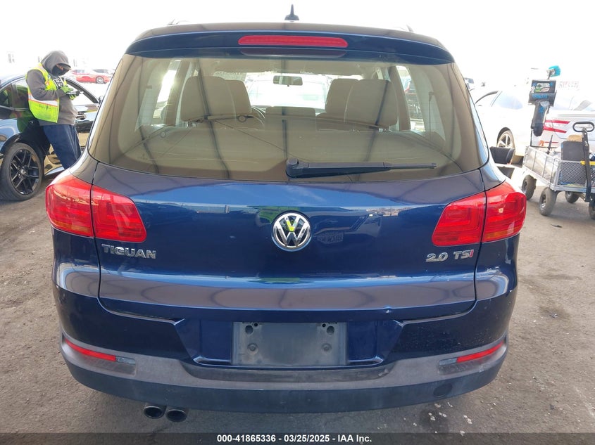 2015 VOLKSWAGEN TIGUAN VIN: WVGAV7AX0FW611609