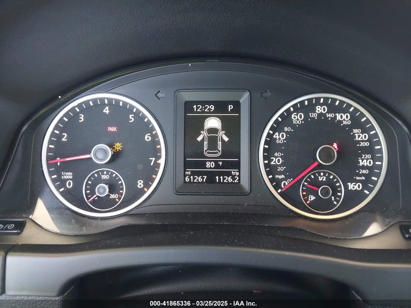 2015 VOLKSWAGEN TIGUAN VIN: WVGAV7AX0FW611609