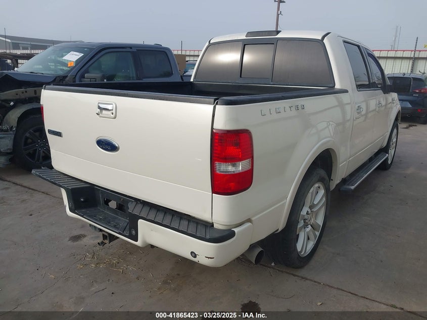 2008 FORD F-150 VIN: 1FTRW14558FA69812