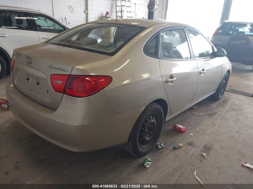 2008 HYUNDAI ELANTRA VIN: KMHDU46D18U368243