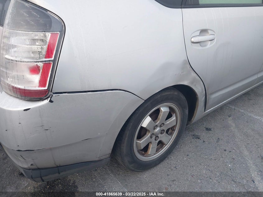 2006 TOYOTA PRIUS VIN: JTDKB22U667523196