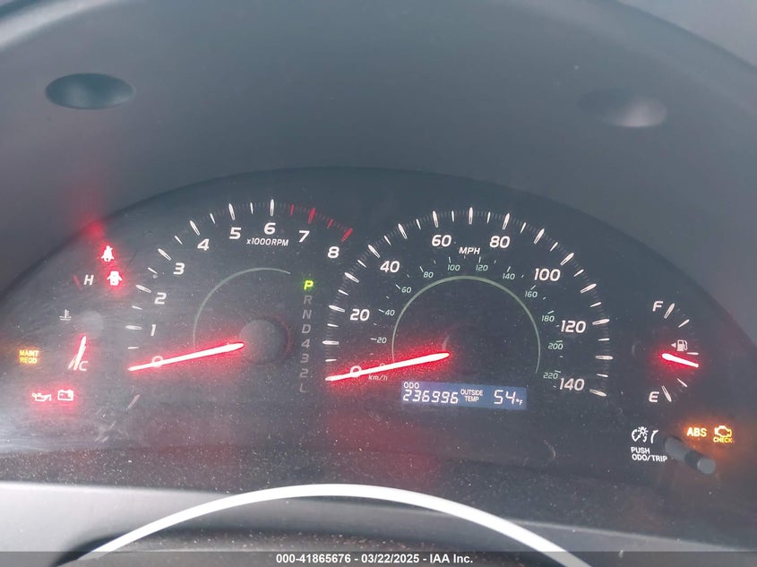 2008 TOYOTA CAMRY VIN: 4T4BE46K38R045952