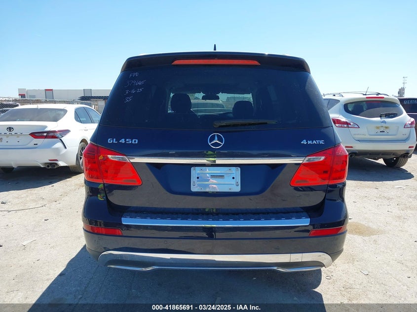 2013 MERCEDES-BENZ GL 450 4MATIC - 4JGDF7CE0DA250785