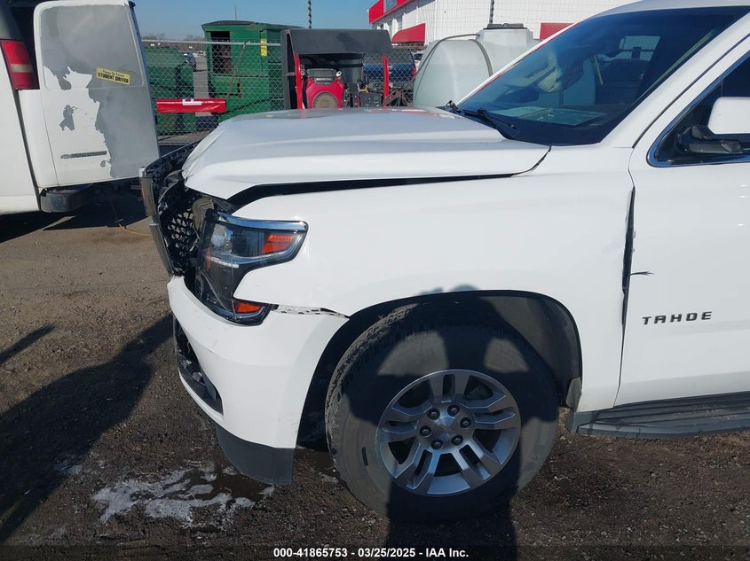 2016 CHEVROLET TAHOE VIN: 1GNSCAKC8GR374673