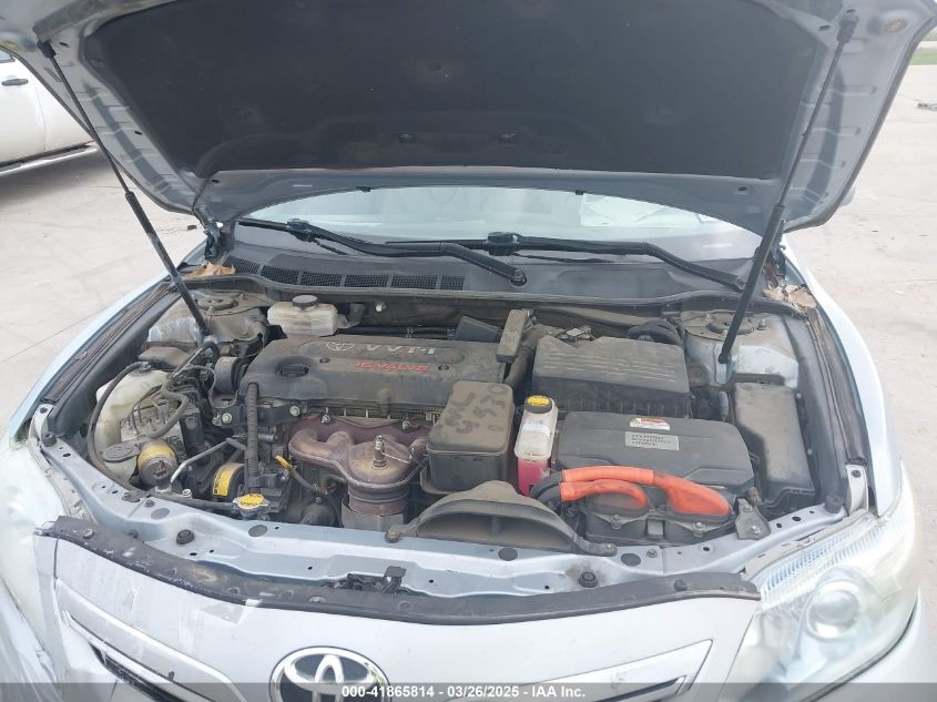 2010 Toyota Camry Hybrid VIN: 4T1BB3EK1AU117249 Lot: 41865814