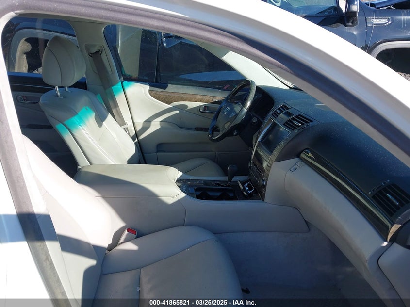 2007 LEXUS LS VIN: JTHGL46F475020286