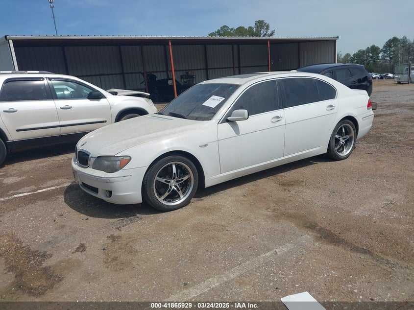 2007 BMW 750LI VIN: WBAHN83537DT70773