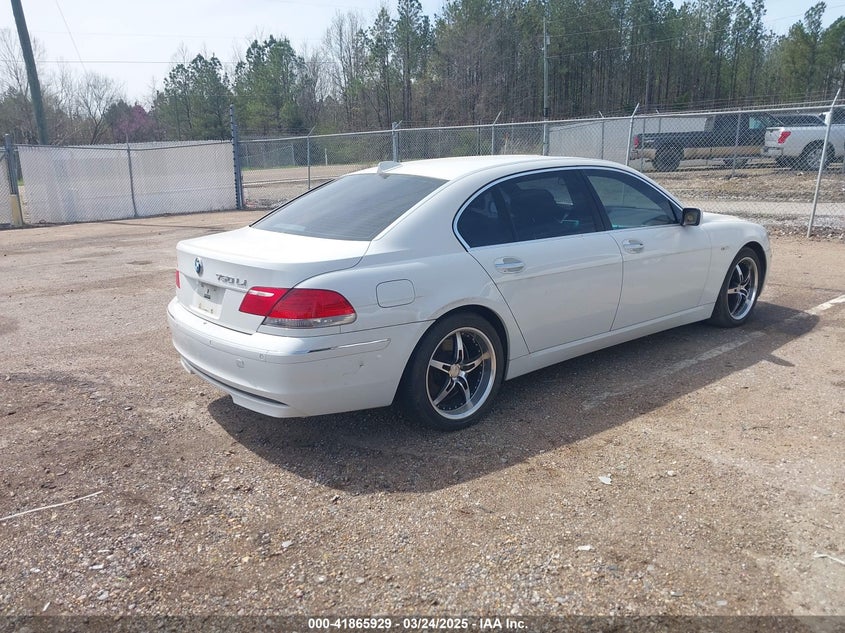 2007 BMW 750LI VIN: WBAHN83537DT70773