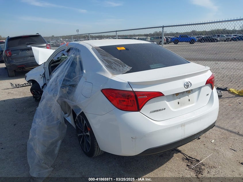 2017 TOYOTA COROLLA VIN: 5YFBURHE9HP726636