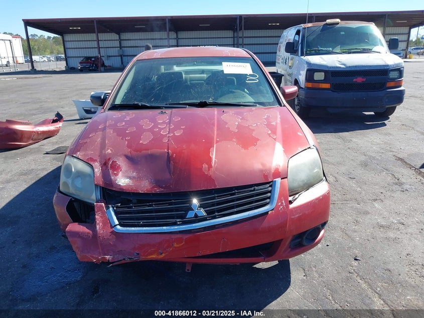 2009 MITSUBISHI GALANT VIN: 4A3AB36F99E010292