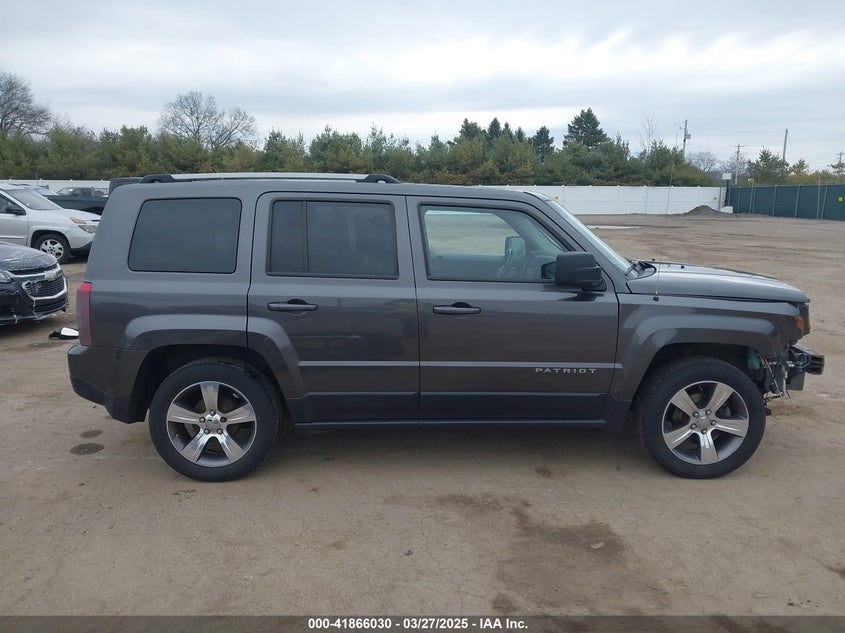 2016 JEEP PATRIOT HIGH ALTITUDE EDITION - 1C4NJPFA4GD731576