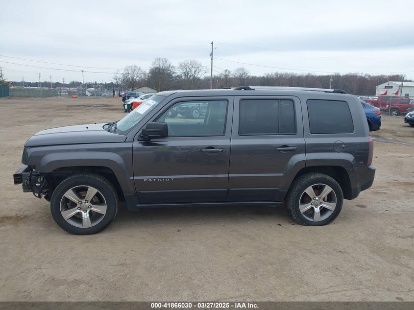 2016 JEEP PATRIOT HIGH ALTITUDE EDITION - 1C4NJPFA4GD731576
