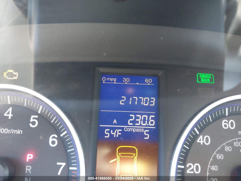 2011 Honda Cr-V Ex-L VIN: 5J6RE4H73BL010244 Lot: 41866050