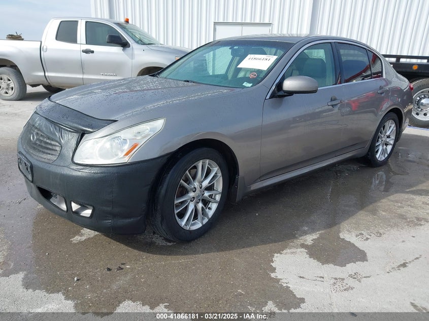 2008 INFINITI G35X VIN: JNKBV61F98M260903