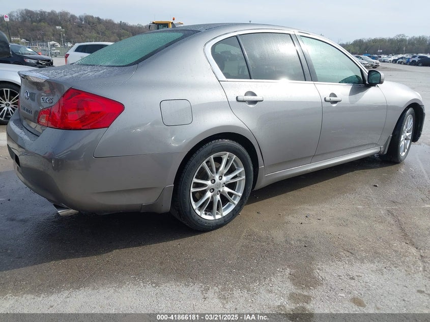 2008 INFINITI G35X VIN: JNKBV61F98M260903