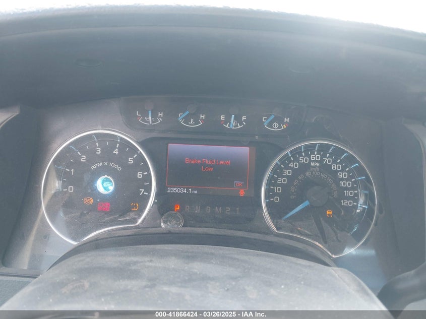 2013 FORD F-150 VIN: 1FTFW1EF4DFA11811