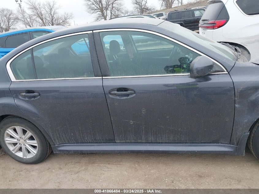 2010 Subaru Legacy 2.5I Premium VIN: 4S3BMCB60A3239483 Lot: 41866484