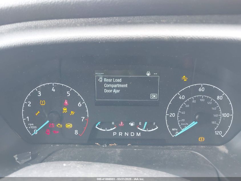 2022 Ford Transit-250 VIN: 1FTBR2C87NKA81893 Lot: 41866503