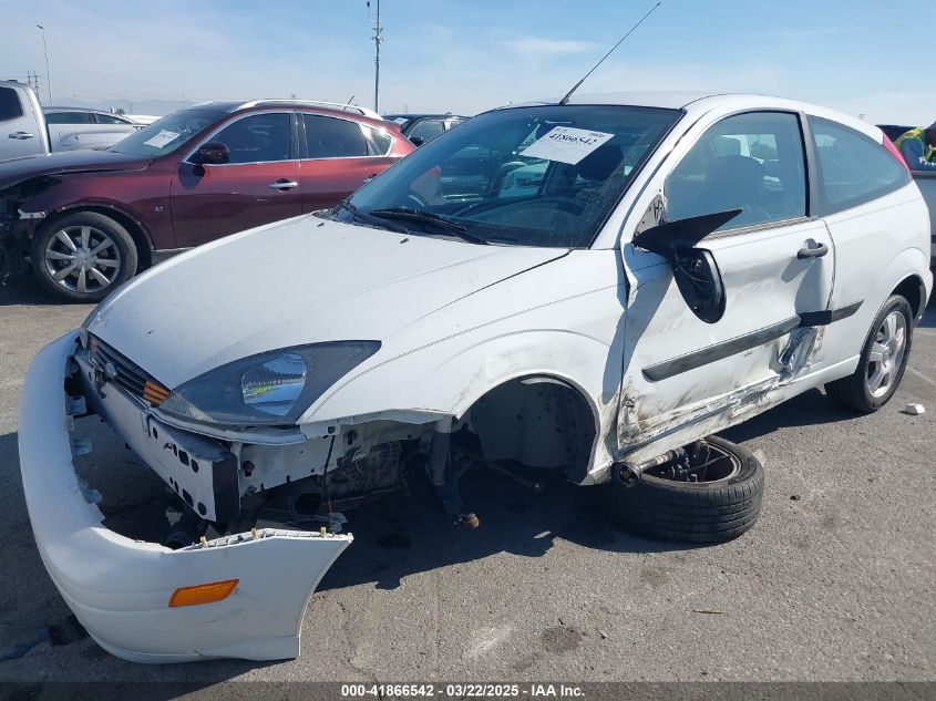 2003 Ford Focus Zx3 VIN: 3FAFP31ZX3R163723 Lot: 41866542