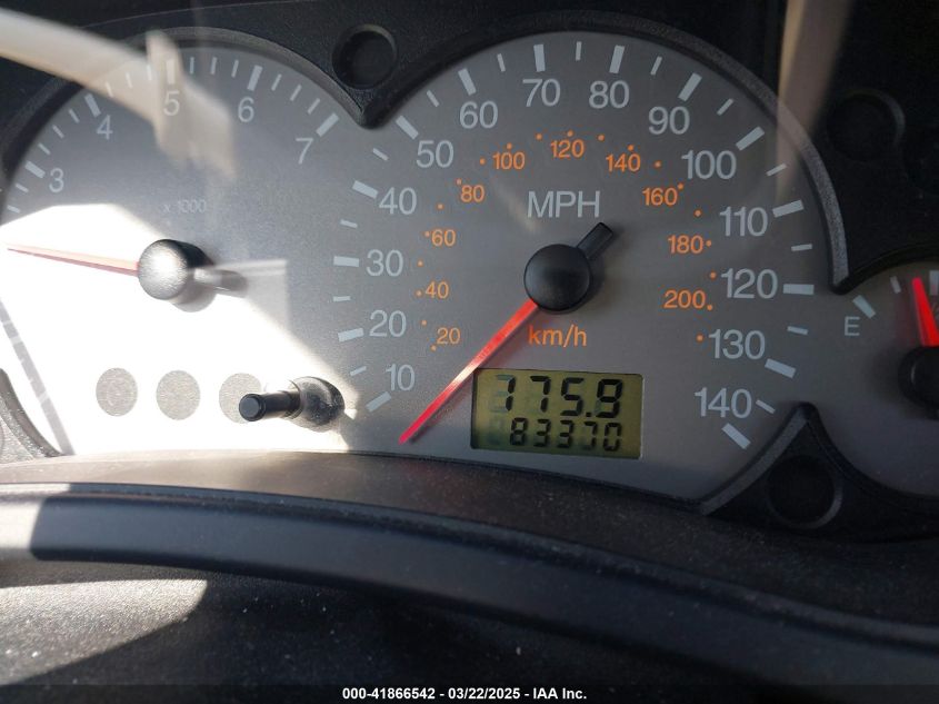 2003 Ford Focus Zx3 VIN: 3FAFP31ZX3R163723 Lot: 41866542