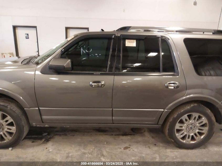 2012 Ford Expedition Limited VIN: 1FMJU2A5ACEF01512 Lot: 41866654