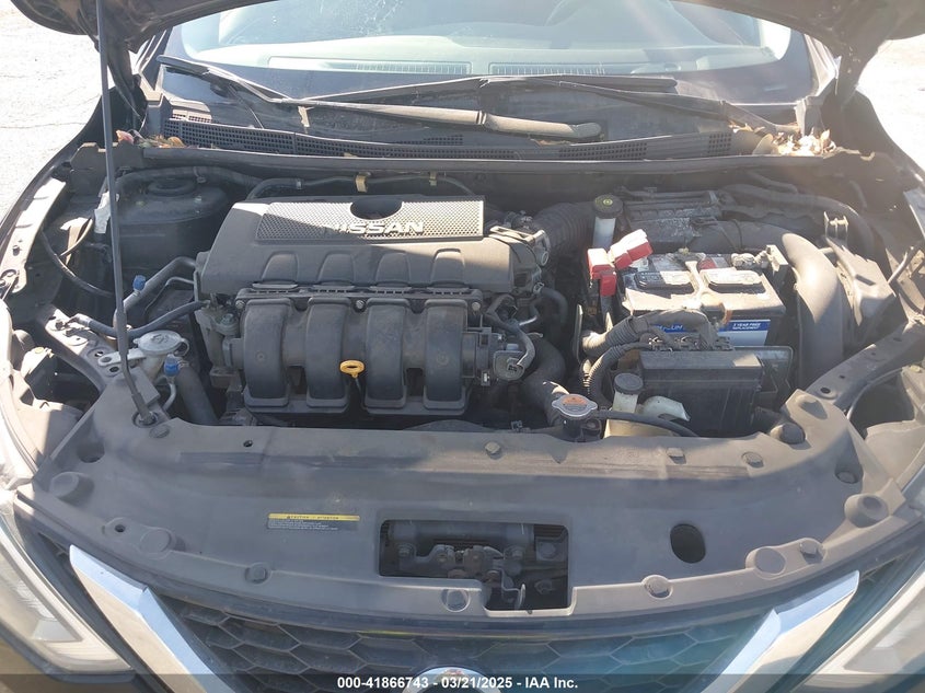 2016 NISSAN SENTRA VIN: 3N1AB7AP9GL667118