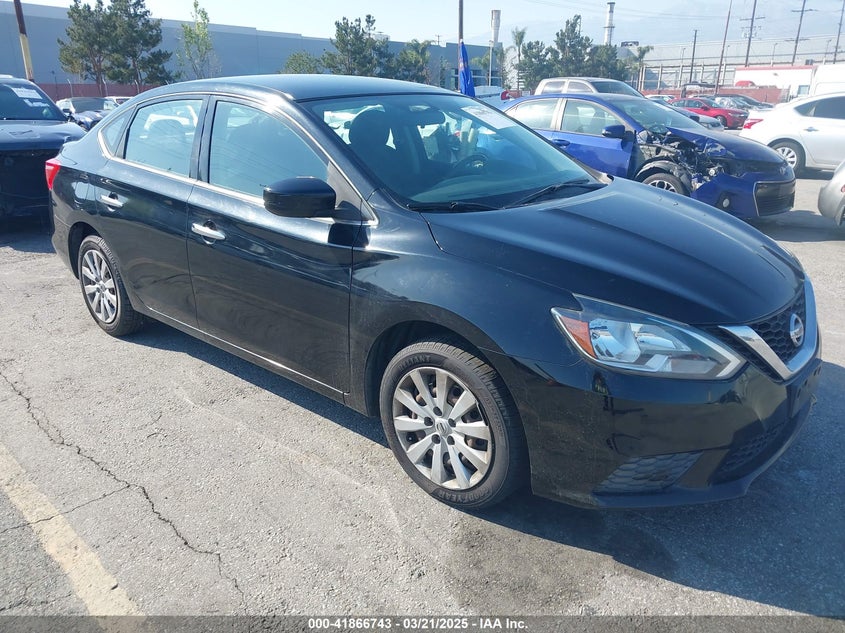 2016 NISSAN SENTRA VIN: 3N1AB7AP9GL667118