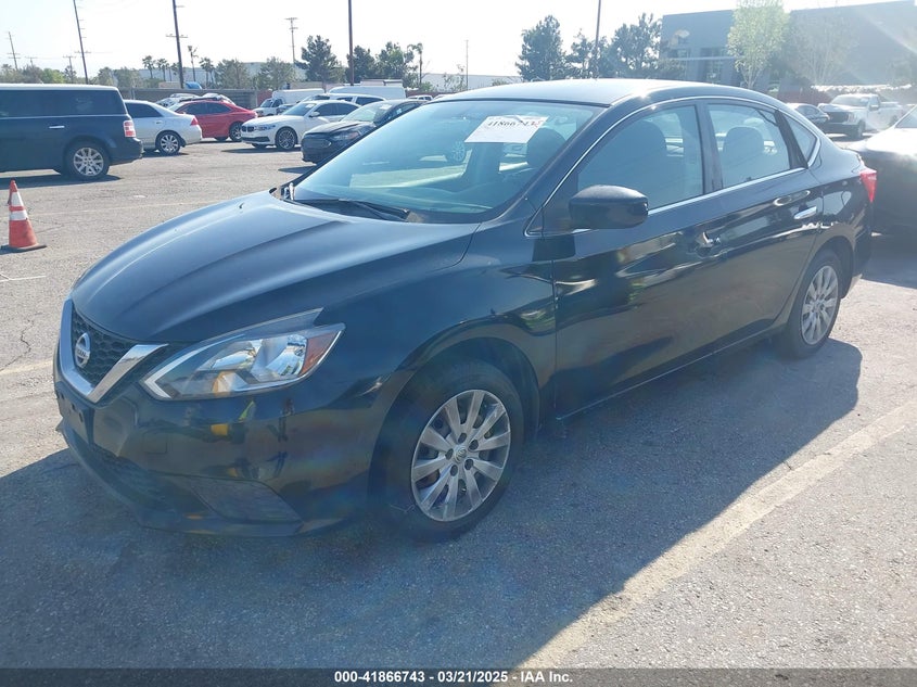 2016 NISSAN SENTRA VIN: 3N1AB7AP9GL667118