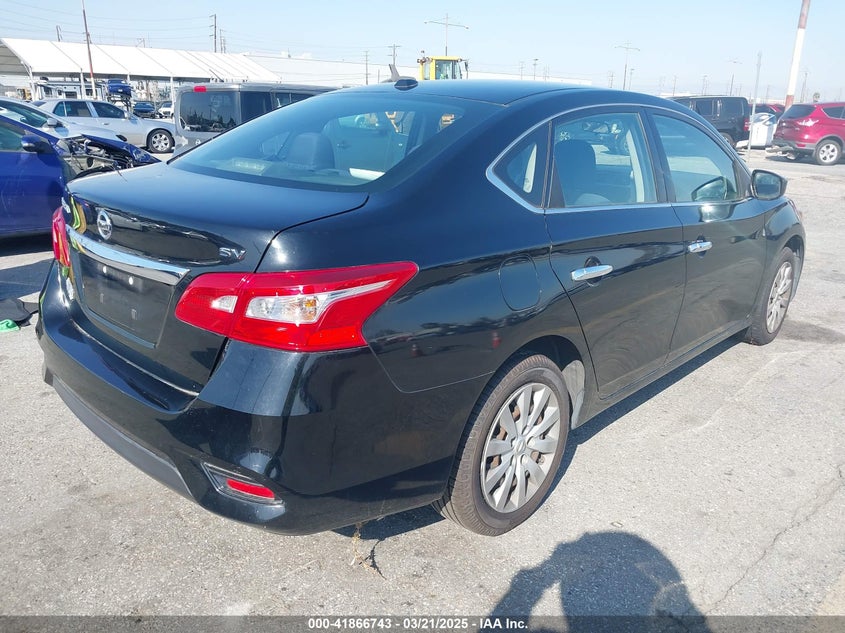 2016 NISSAN SENTRA VIN: 3N1AB7AP9GL667118
