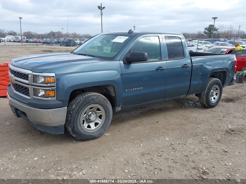 2014 CHEVROLET SILVERADO 1500 WORK TRUCK 2WT - 1GCVKPEH1EZ141556