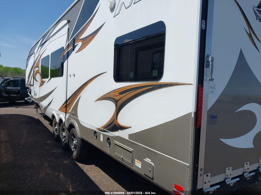 Vin: 4x4fxll34c5154645, lot: 42358105, forest river travel trlr 20123