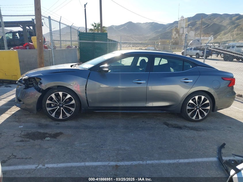 VIN 1N4AA6AP7JC392710 2018 NISSAN MAXIMA 3.5 SR