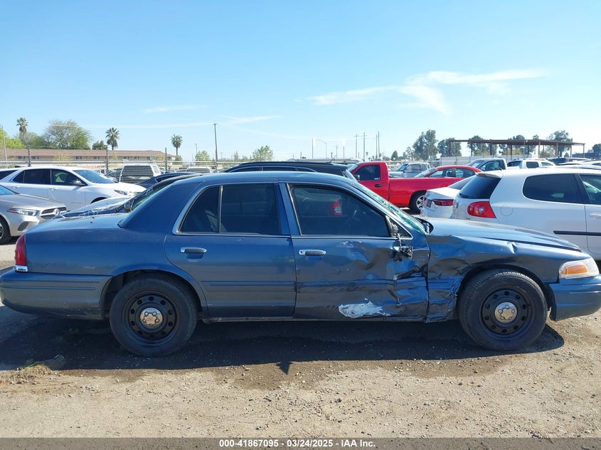 2008 FORD CROWN VICTORIA VIN: 2FAFP71V18X119834