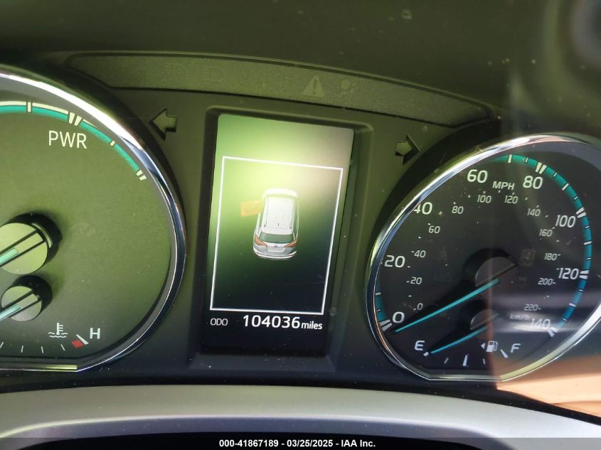 2017 Toyota Rav4 Hybrid Limited VIN: JTMDJREV5HD129038 Lot: 41867189