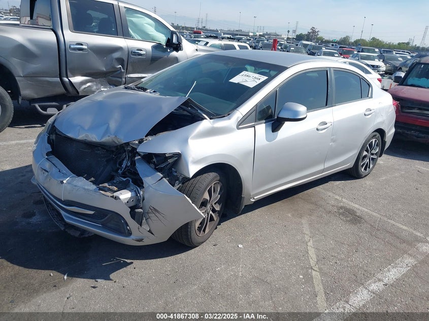2013 HONDA CIVIC VIN: 19XFB2F50DE269874