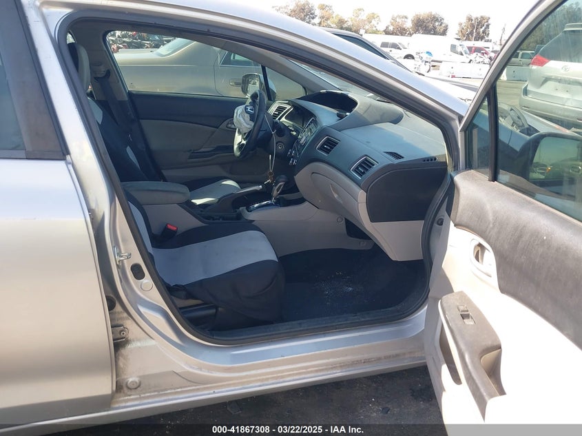2013 HONDA CIVIC VIN: 19XFB2F50DE269874