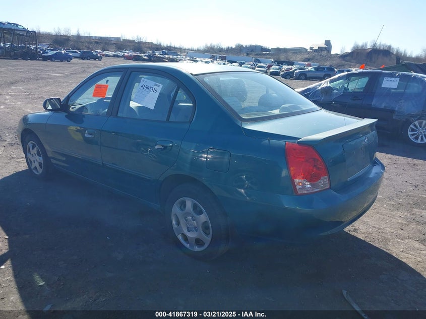 2006 HYUNDAI ELANTRA VIN: KMHDN46DX6U348521