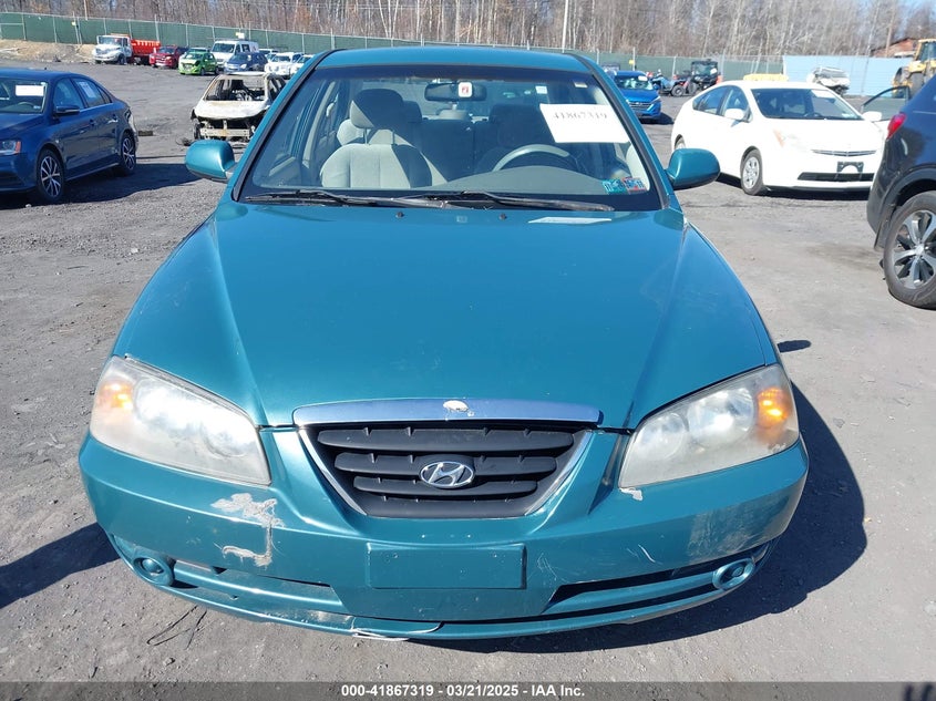 2006 HYUNDAI ELANTRA VIN: KMHDN46DX6U348521