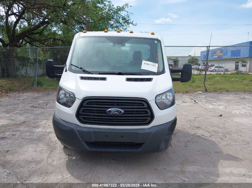 2018 Ford Transit-350 Cab VIN: 1FDRS6ZM7JKA30124 Lot: 41867322