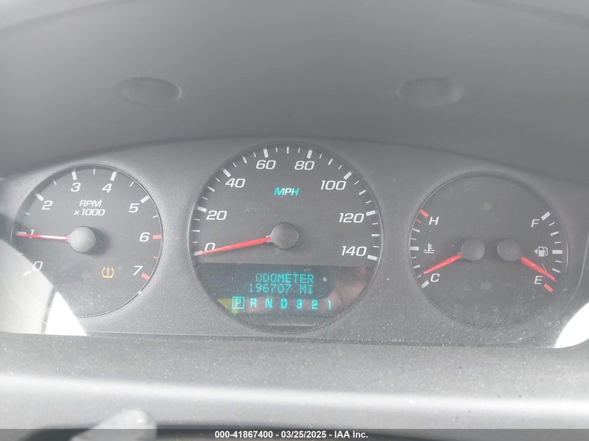 2007 CHEVROLET IMPALA VIN: 2G1WB58K079330009