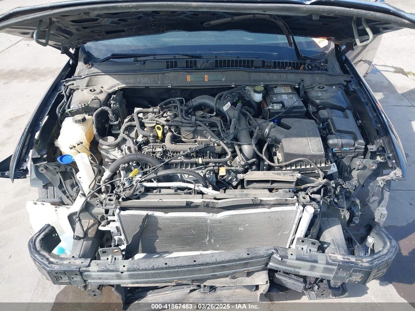 2020 FORD FUSION SE FWD VIN: 3FA6P0HD7LR124306