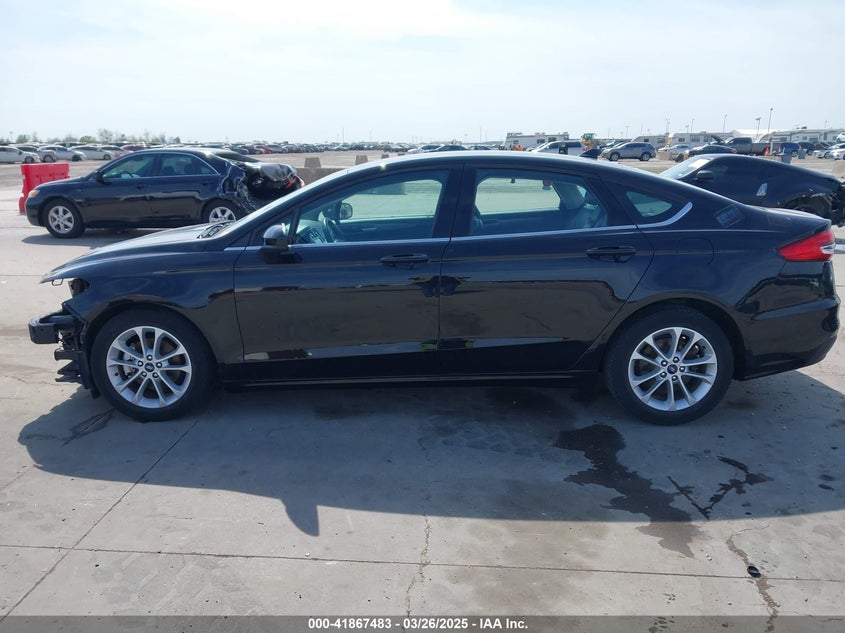 2020 FORD FUSION SE FWD VIN: 3FA6P0HD7LR124306