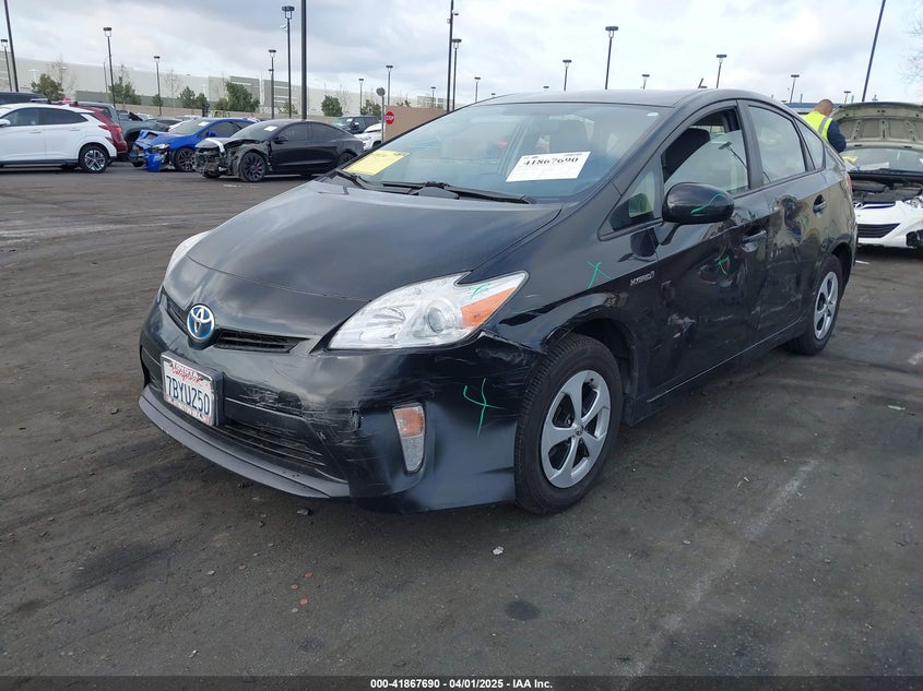 2013 TOYOTA PRIUS VIN: JTDKN3DU2D1714155