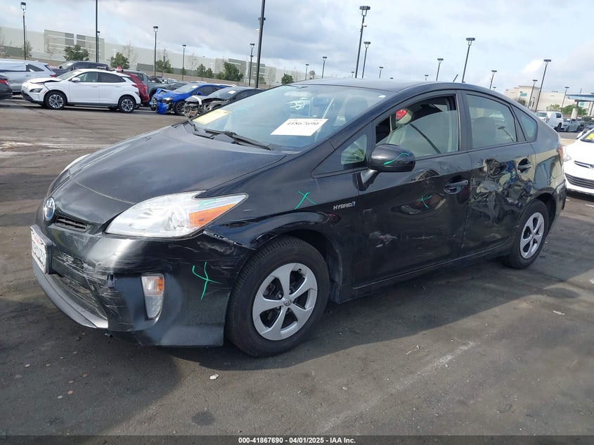 2013 TOYOTA PRIUS VIN: JTDKN3DU2D1714155